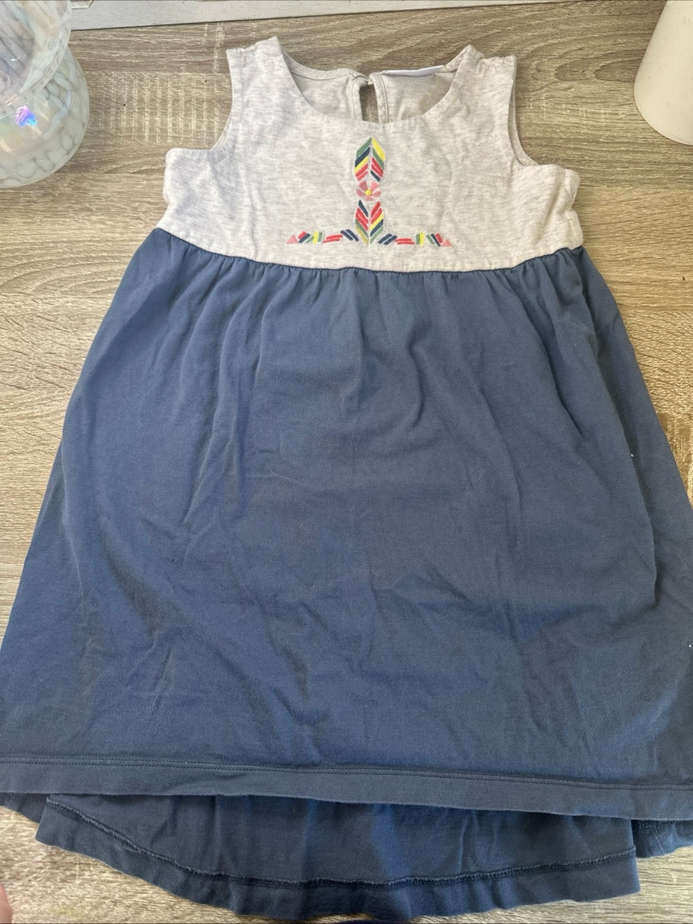 Hannah Andersson Size 100 /4t Cotton Aztec Dress